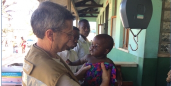 Jantar Solid&aacute;rio por Mo&ccedil;ambique em Lagos