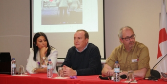 Grande ades&atilde;o ao simp&oacute;sio &ldquo;Arte em Envelhecer&rdquo; organizado pela Cruz Vermelha de Arco de Ba&uacute;lhe