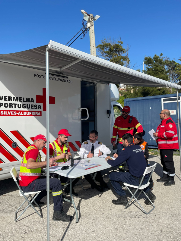 Simulacro de Acidente no Mar